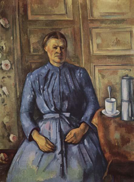 Paul Cezanne Woman with a  Coffee Pot oil painting picture